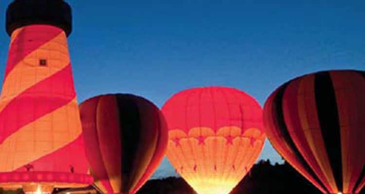 hot air balloon event