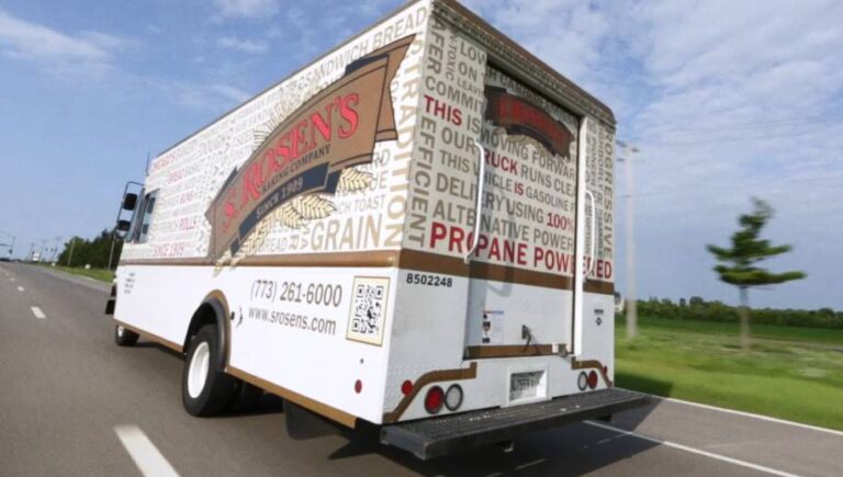 truck running on autogas