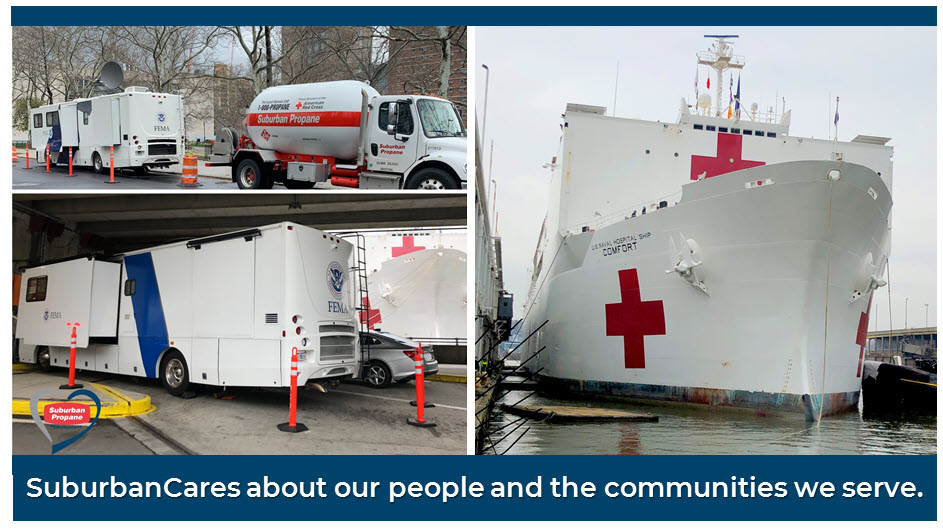 FEMA Suburban Propane and American Red Cross