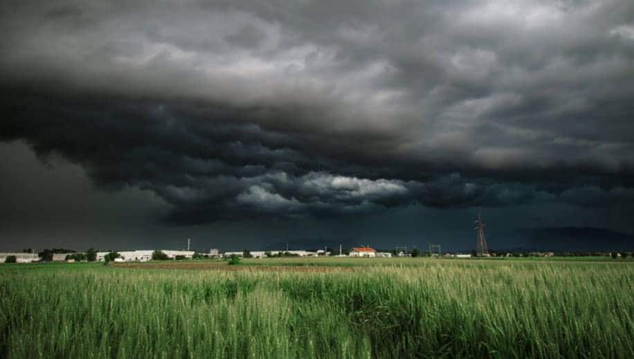 stormy skies