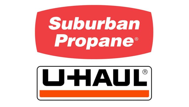 Suburban Propane and UHaul logos