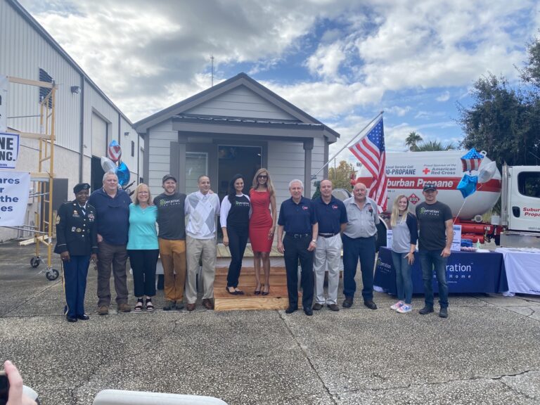 Suburban Propane team photo op