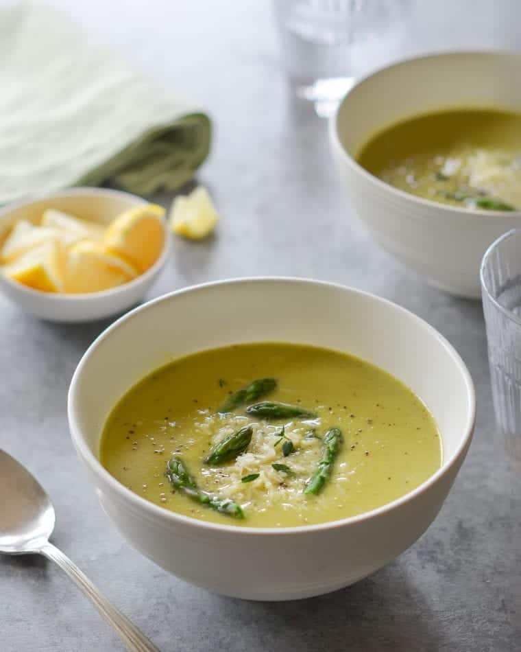 Asparagus soup