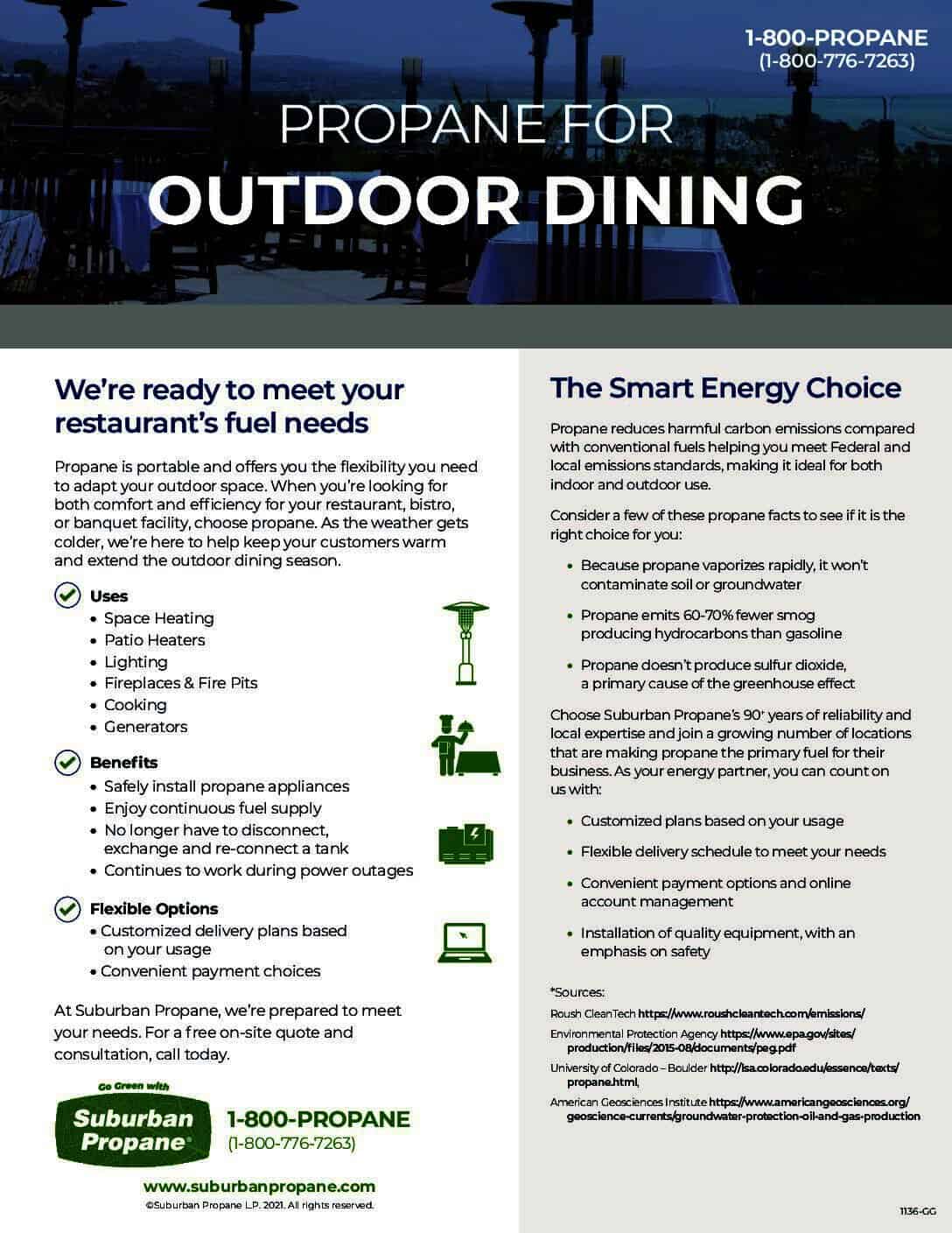 propane for outdoor dining PDF image