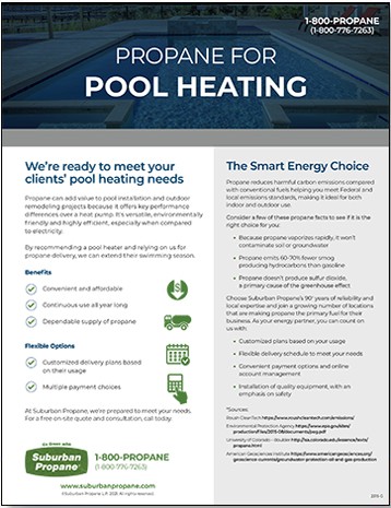propane for pool heating PDF image