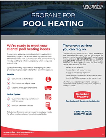 propane for pool heating PDF image