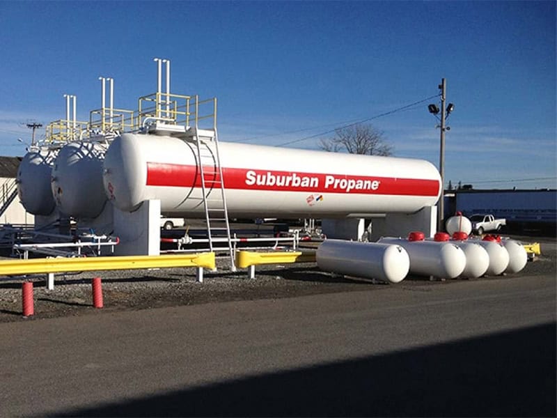 Suburban Propane tanks