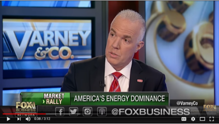 Michael Stivala being interviewed on Fox Business