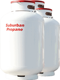 two propane tanks